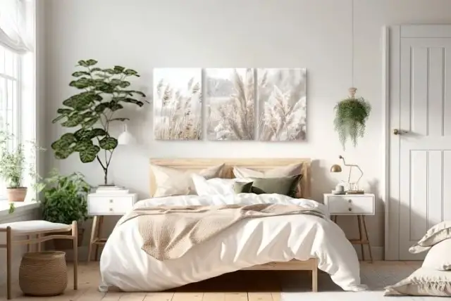 Obraz do sypialni: Stwórz oazę spokoju. Jak wybrać idealny?