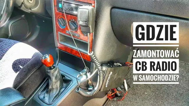 Jak zamontować CB radio bez wiercenia i uniknąć uszkodzeń auta