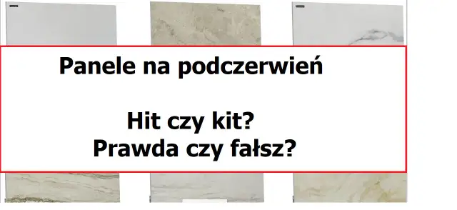 Ranking 12 najlepszych paneli grzewczych na podczerwień