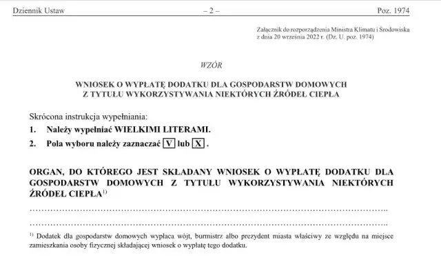 Dodatek na opał drzewny Jak otrzymać dofinansowanie drewna