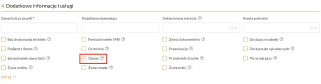 Ile kosztuje wysyłka 4 opon kurierem? Sprawdź najtańsze opcje