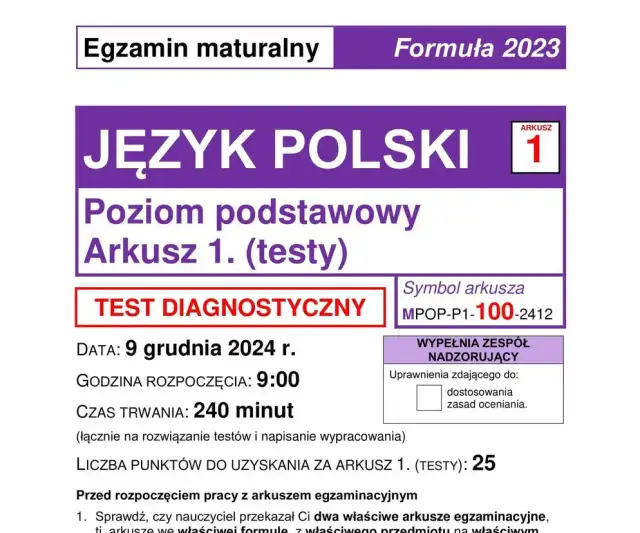 Matura z polskiego: ile trwa? Poznaj czasy egzaminów pisemnych i ustnych
