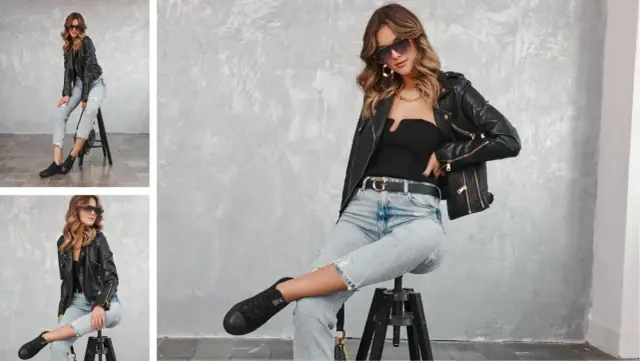 Czarne trapery damskie: Stylizacje. Mistrzowskie połączenia!