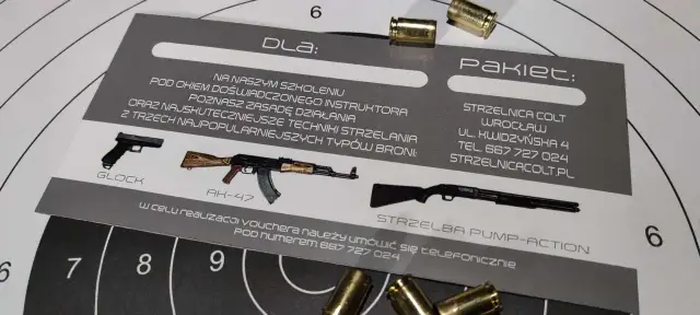 Strzelnica Colt Wrocław: Pakiety, ceny, rezerwacja Poczuj adrenalinę!