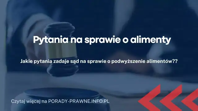 Pytania sądu o alimenty: Co musisz wiedzieć przed rozprawą?