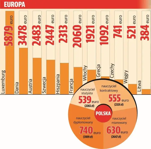 Ile zarabia nauczyciel biologii? Zaskakujące różnice w wynagrodzeniach