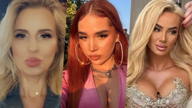 Trzy kobiety, potencjalne krolowe przetrwania 3, prezentują swoje stylizacje.