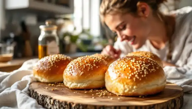 Pains à burger maison : le secret d'un moelleux incomparable révélé !