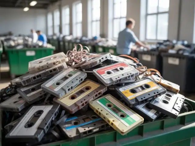 Gdzie wyrzucić kasety wideo? Sprawdź, jak uniknąć problemów z utylizacją