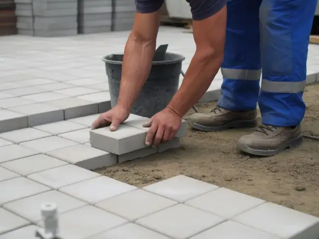 Co dać pod kostkę brukową, aby uniknąć problemów z jej osiadaniem?