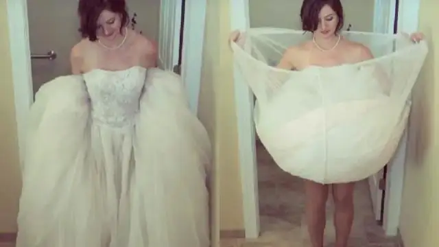 Jak sikać w sukni ślubnej? 4 metody, które uratują Twój dzień