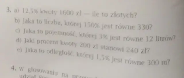 Jak obliczyć 12,5 procent z 1600 zł? Prosty sposób na wynik