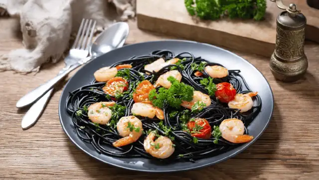 Spaghetti z czarnym makaronem - sekrety smaku i najlepsze przepisy