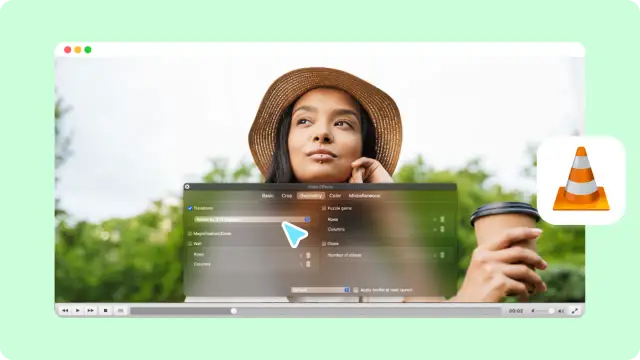 Obróć wideo: Film bokiem? VLC, Windows trwale lub tymczasowo!