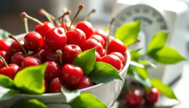 Ile kalorii mają czereśnie? IG 22 i moc na odchudzanie!