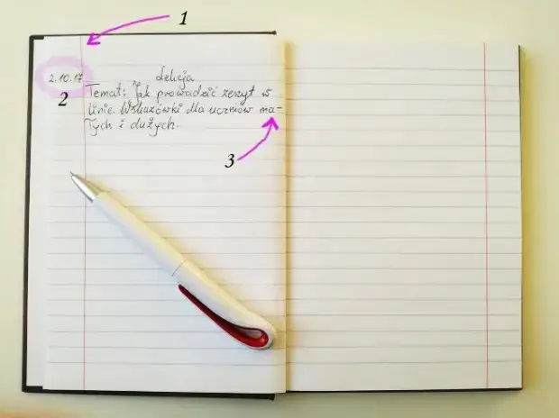 Jak pisać w zeszycie w szeroką linię i poprawić swoje notatki