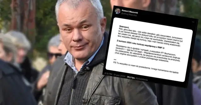 Dlaczego Mazurek odchodzi z RMF FM? Zaskakujące powody i plany
