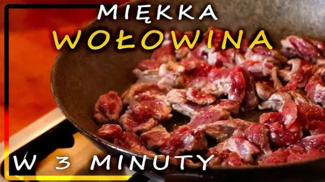 Jak smażyć wołowinę w kawałkach, aby uniknąć twardego mięsa?