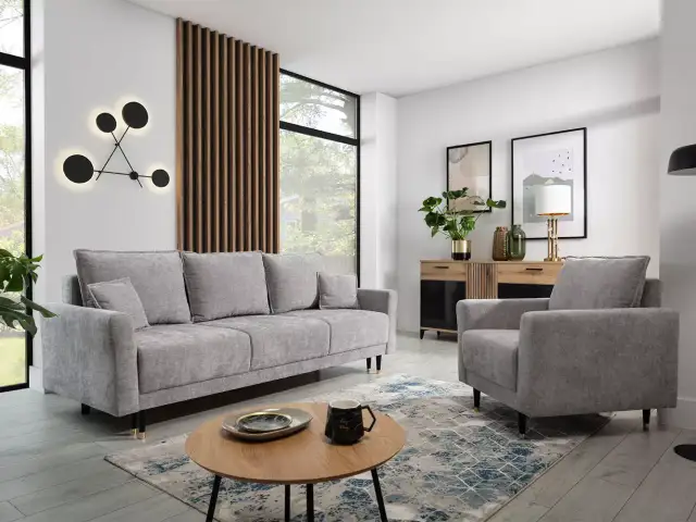 Szara kanapa do brązowych mebli? Odkryj sekrety harmonii!