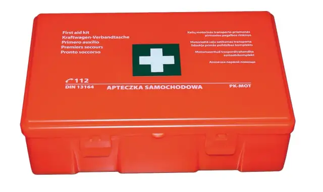 Apteczka samochodowa: Co musi zawierać? Sprawdź listę DIN 13164