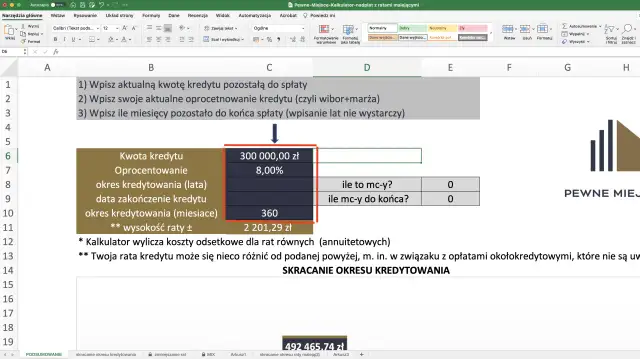 Jak obliczyć oprocentowanie lokaty w Excelu? Zbuduj swój kalkulator
