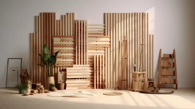 Jak zrobić ściankę działową z lameli? Gotowa ścianka czy warto? Koszt ścianki z lameli