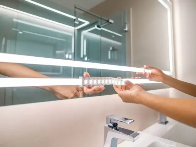 Jak zamontować taśmę LED za lustrem - proste kroki i najlepsze porady