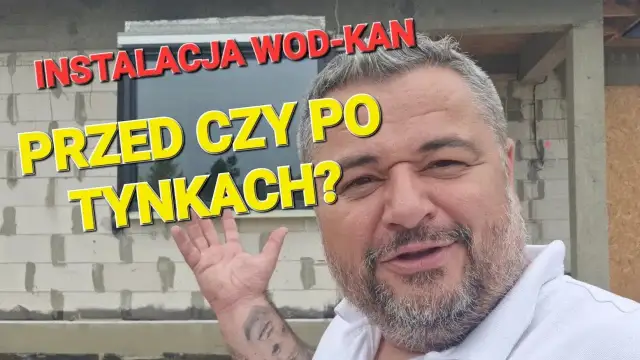 Co pierwsze tynki czy hydraulika? Uniknij kosztownych błędów w budowie
