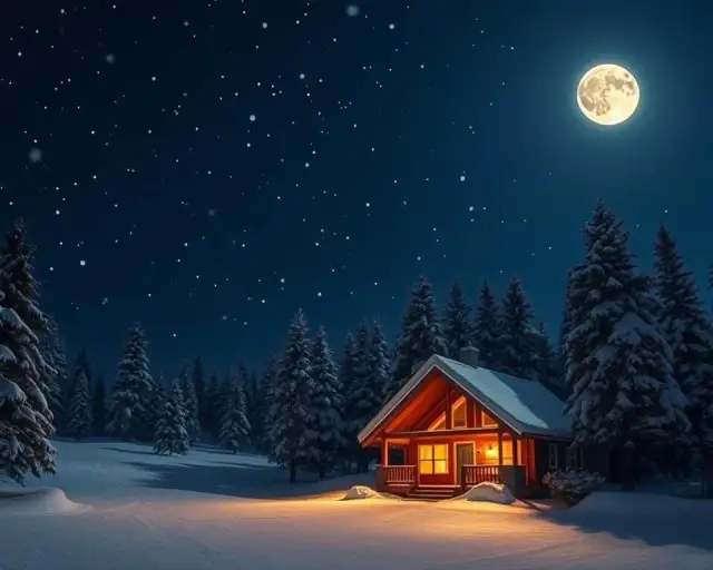 Zimowe życzenia na dobranoc, które rozgrzeją Twoje serce