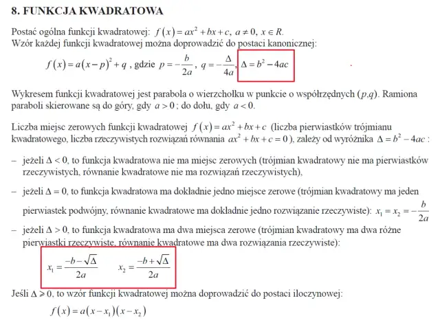 Ujemna delta (Δ<0): Brak rozwiązań rzeczywistych? Odkryj zespolone!