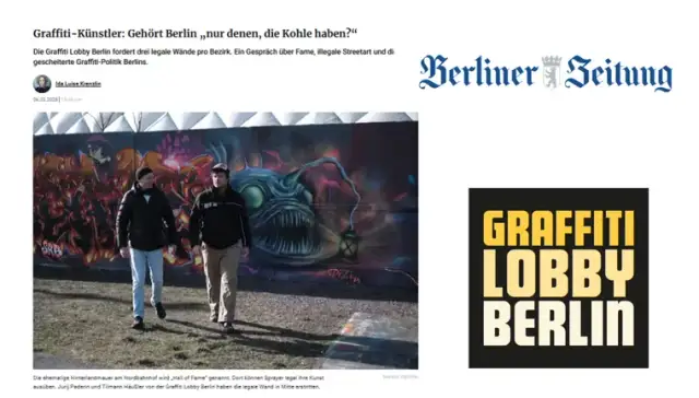 Berlins Graffiti-Szene: Legale Wände & Street Art entdecken