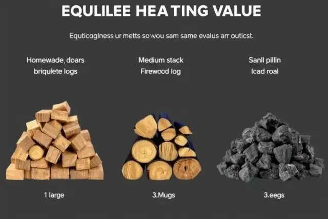 Tona brykietu ile to drewna – porównanie opłacalności i objętości
