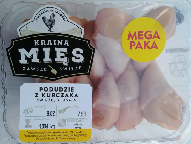 Ile kcal ma pałka z kurczaka? Poznaj wartość energetyczną