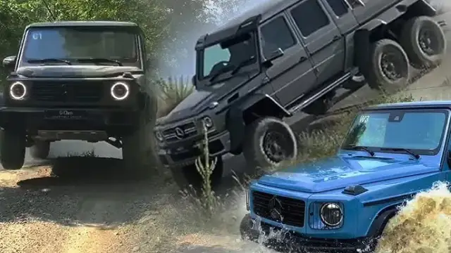 G Class Mercedes 6 wheel – niesamowite osiągi i luksus w terenie