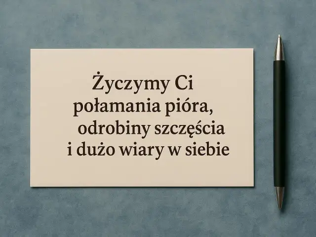 Czego życzyć maturzystom? Inspirujące życzenia na ważny czas w życiu