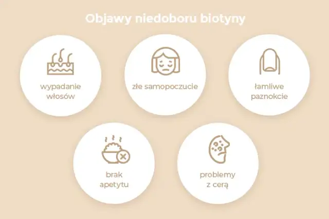Niedobór biotyny objawy - poznaj niepokojące sygnały organizmu