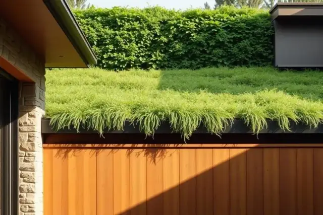 Idealne kolory elewacji do zielonego dachu - inspirujące zdjęcia