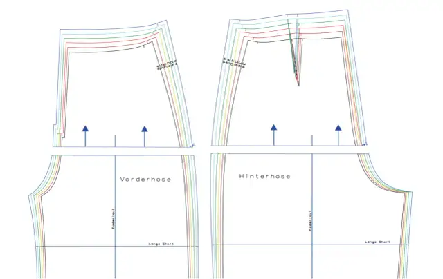 Kurzgrößen Hosen Damen: Nie wieder zu lange Hosen! Tabelle