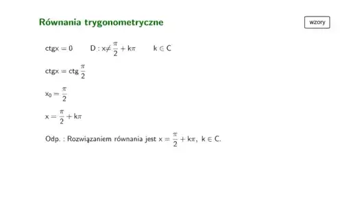 Jak rozwiązywać równania trygonometryczne - proste metody i przykłady