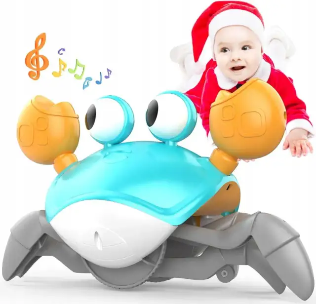 Tańczący krab: Jak wybrać bezpieczną zabawkę dla rozwoju dziecka?