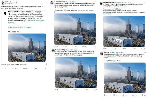 Jak oglądać kamerę z muzeum sztuki nowoczesnej i śledzić postęp budowy