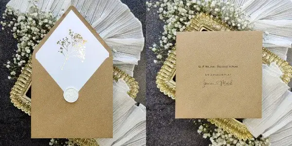 Jak podpisać kopertę na ślub - uniknij faux pas i zaskocz gości