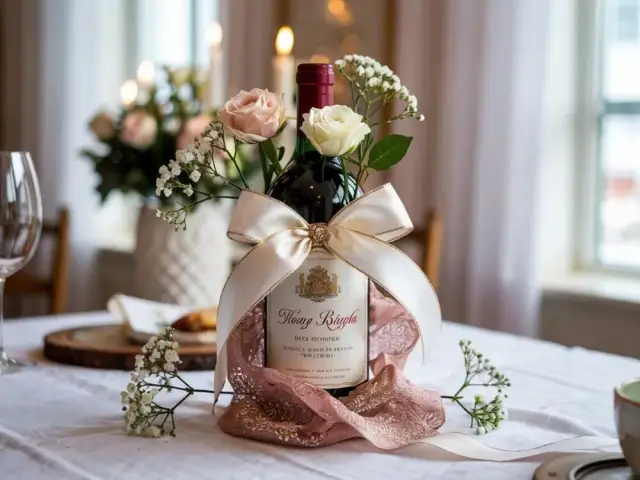 Oryginalne opakowanie wina na ślub: Inspiracje i praktyczne porady