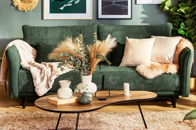 Idealne poduszki do zielonej kanapy: Inspiracje i porady