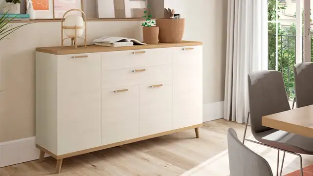 Mueble auxiliar salón: elige estilo y función para transformar tu hogar