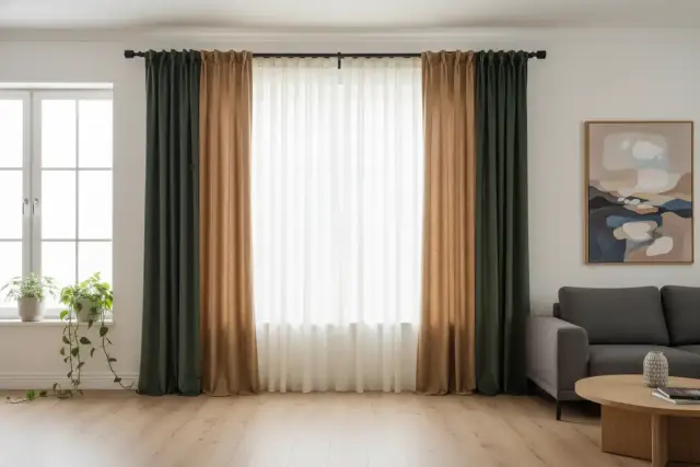 Jak dobrać kolor zasłon do salonu? Harmonia i trendy 2026