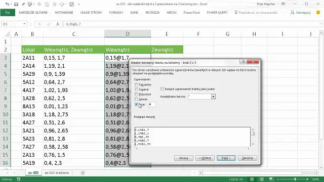 Jak rozdzielić dane w komórce Excel i uprościć swoją pracę?