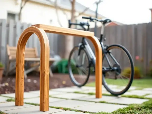 Jak zrobić stojak na rowery z drewna - proste kroki i porady