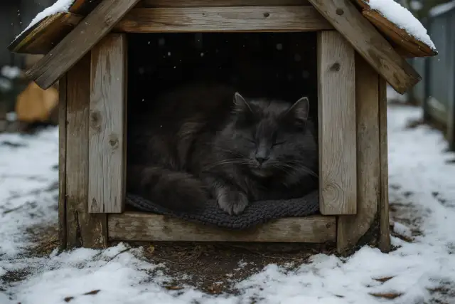 Jak zbudować domek dla kota? Ciepły azyl dla domowych i wolno żyjących