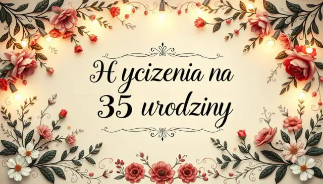 35 urodziny: Znajdź idealne życzenia śmieszne, mądre, wzruszające